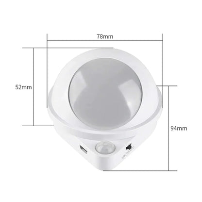 360 Rotating Water Drop Magnetic Night Lamp at $21.47 from Truemartin