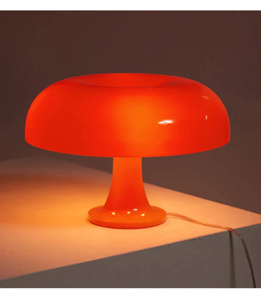 Lotus Atelier Orange Mushroom Lamp at $58.47 only from Truemartin