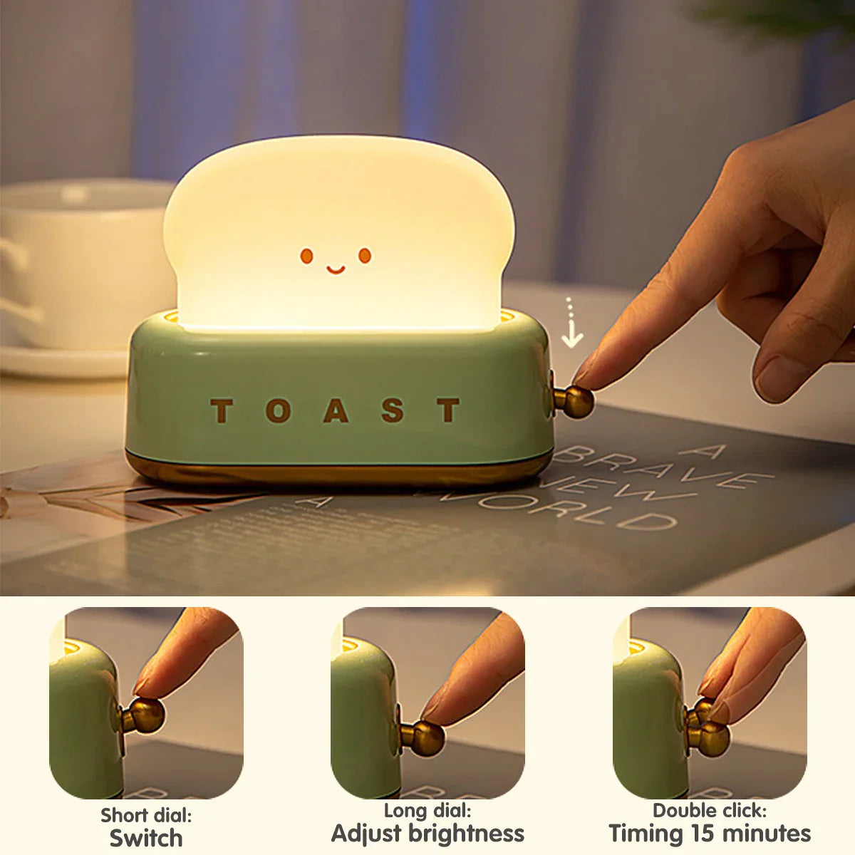 Toast Bread Lamp at $23.97 from Truemartin