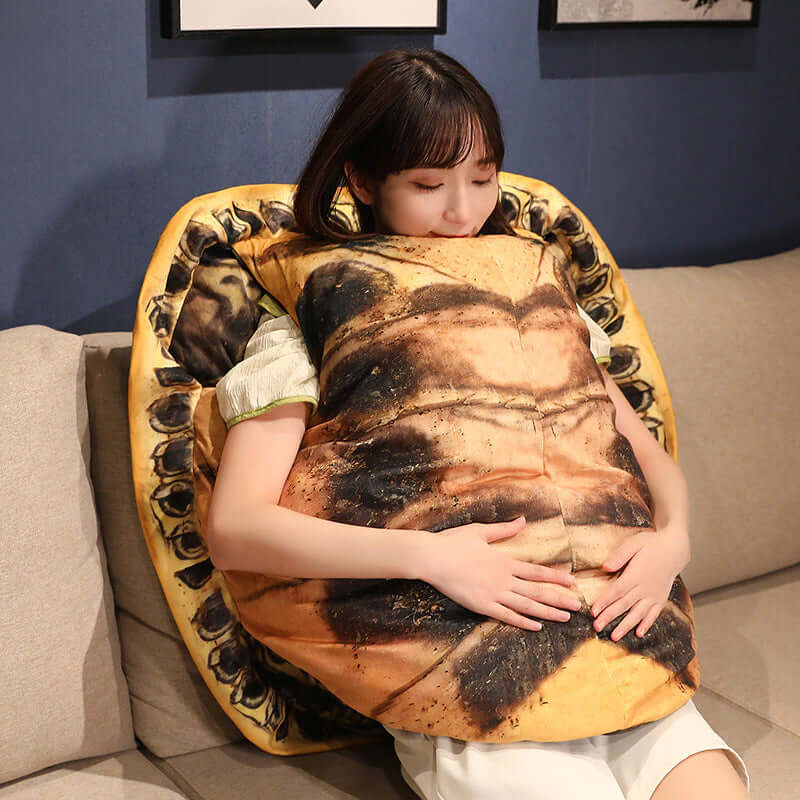 100cm Wearable simulation big turtle shell pillow at $59.95 from Truemartin