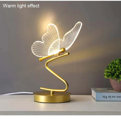 Butterfly Desk Lamp for Bedside Living Room