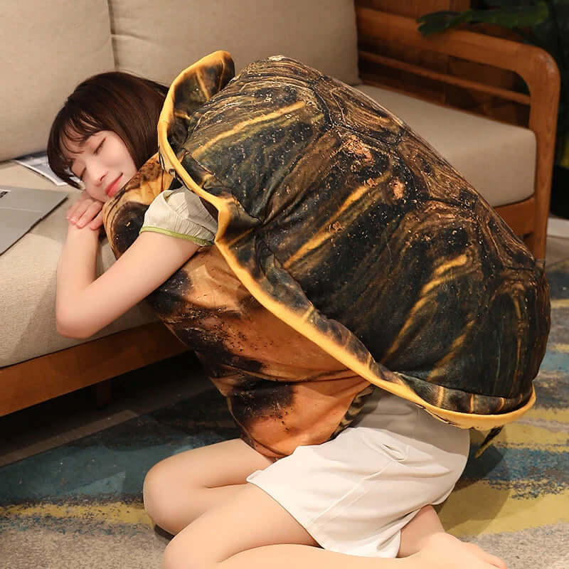 100cm Wearable simulation big turtle shell pillow at $59.95 from Truemartin