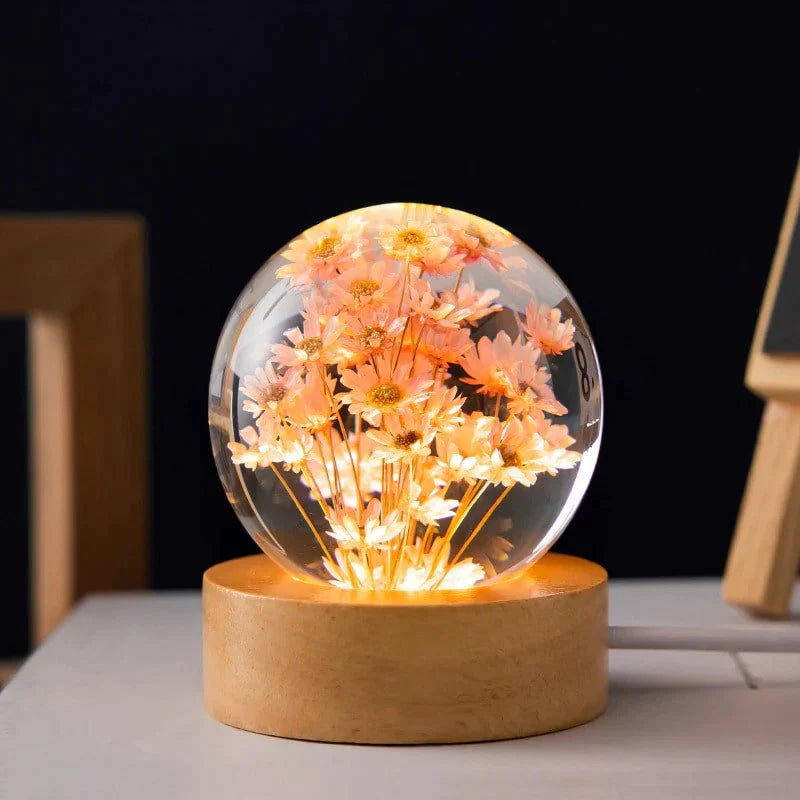 Dandelion Crystal Flower Lamp at $32.97 from Truemartin